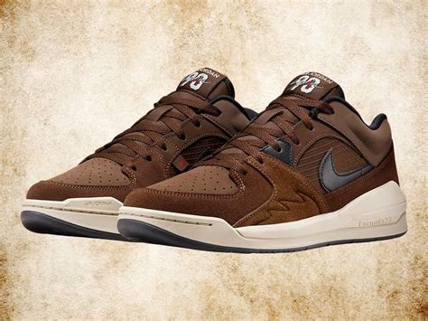 jordan stadium 90 brown sneakers